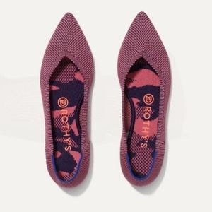 Rothy's The Point Rose Double Stitch